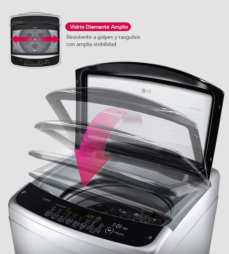 Inverter Carga 16kgs LG WT16DSB con Motor Smart Inverter| LG Ecuador