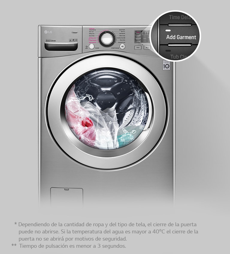 Añade artículos adicionales a la lavadora TWINWASH | LG Ecuador