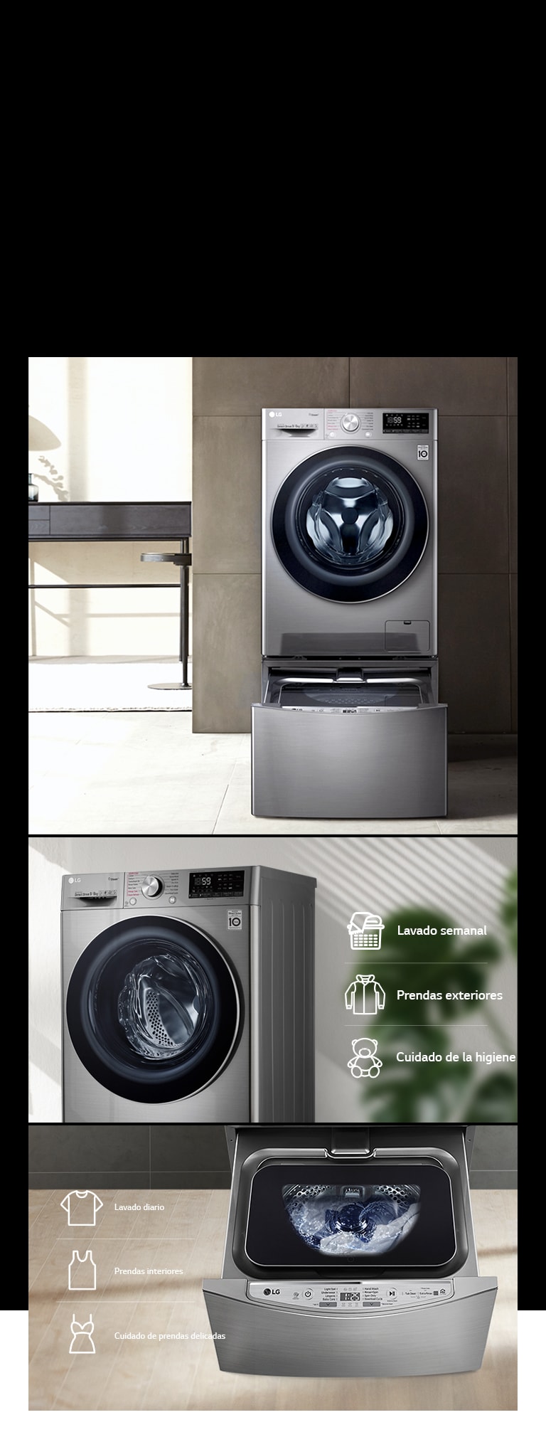 Disponible con TWINWash™ Mini2