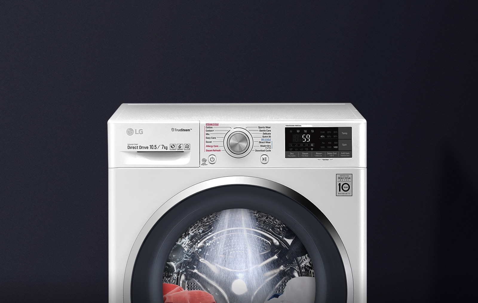 Ahorra tiempo con la tecnología TurboWash 