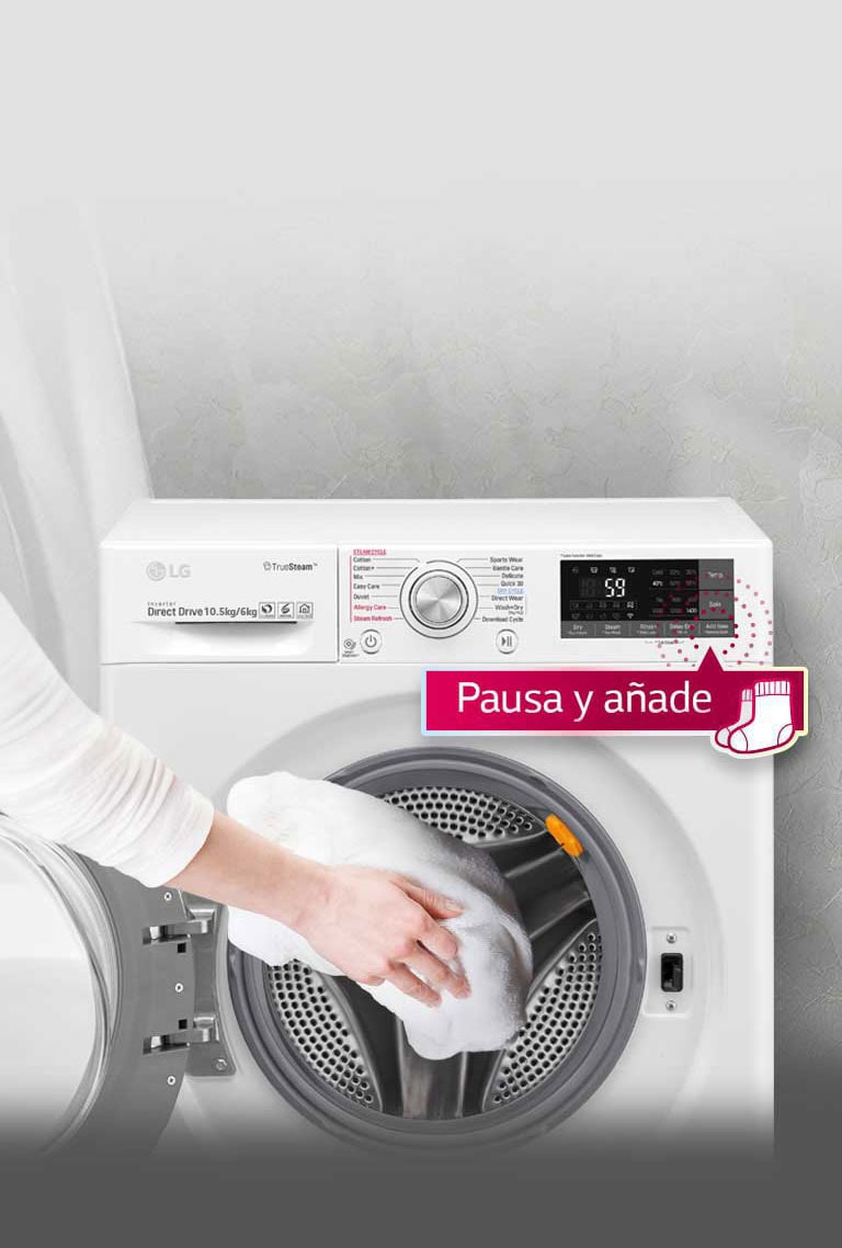 Pasua y añade más ropa