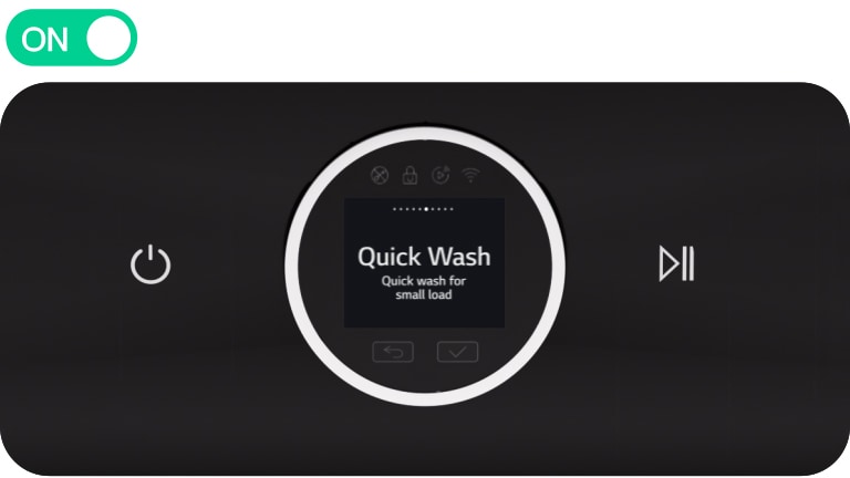 Vídeo que muestra la diferencia entre cuando la opción de edición de lista de ciclos está desactivada y activada