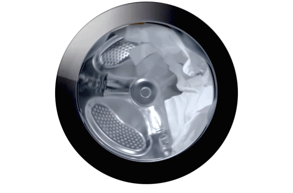 El movimiento de lavado restregado