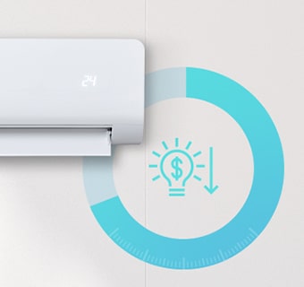 Ícono de tecnología inverter