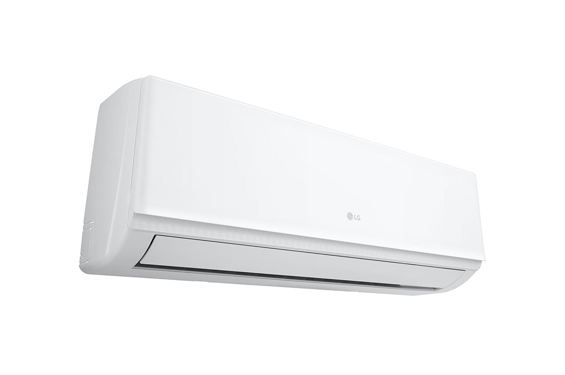 LG Aire acondicionado Split 24,000 BTU LG oscilación automática Auto diagnóstico, vista de la perspectiva izquierda, SX242CL3, thumbnail 13