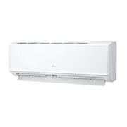 LG Aire acondicionado Split 24,000 BTU LG oscilación automática Auto diagnóstico, vista lateral derecha con frente abierto, SX242CL3, thumbnail 4