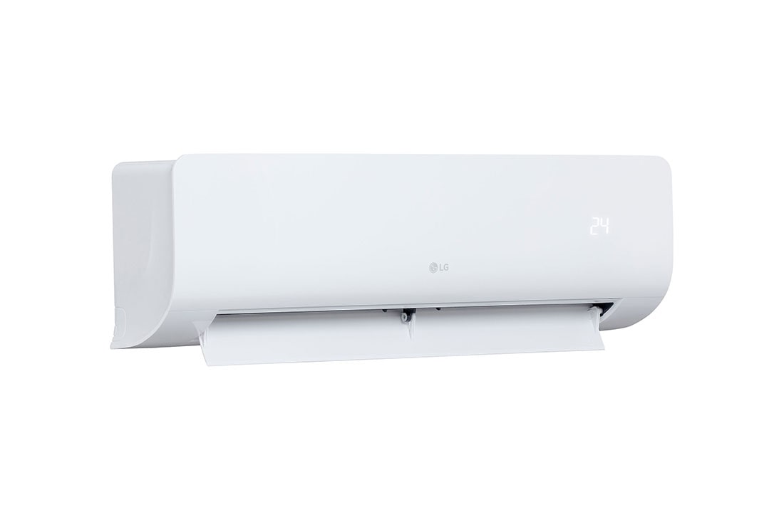 LG Aire acondicionado Minisplit On/Off, 17,000 BTU, Solo frio, 220V, Jet Mode, Oscilacion automatica, Smart Operation, Left side view with open, SX182CS1, thumbnail 12