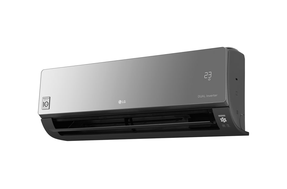 LG ARTCOOL, Capacidad 12.000BTU, Voltaje 220V, Motor Dual Inverter Compresor, ThinQ™, Plasmaster Ionizer, Artcool., side view , VR122C7, thumbnail 5