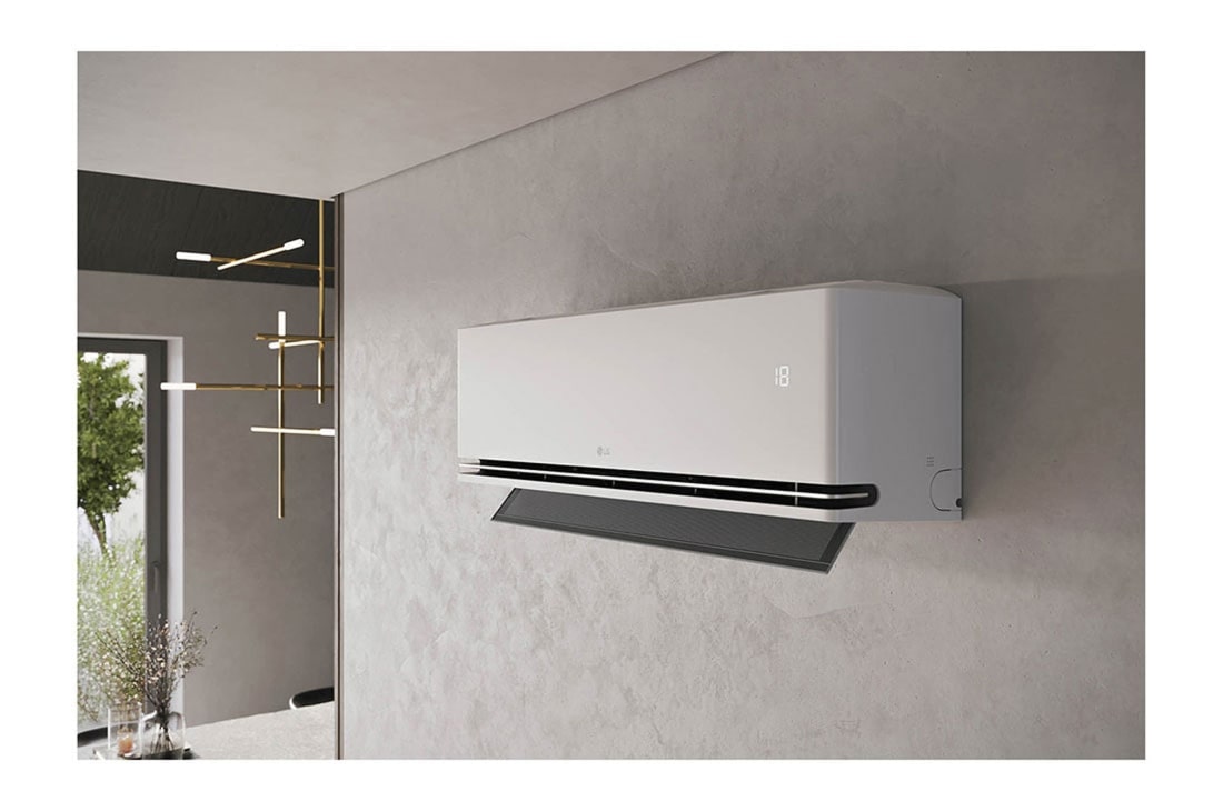 LG Aire Acondicionado DUALCOOL AI Air de 24,000 BTU/h ThinQ™, right side view, VF242C31, thumbnail 9