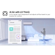 LG Aire Acondicionado DUALCOOL AI Air de 18,000 BTU/h ThinQ™, Life-style1-view, VK182C31, thumbnail 3