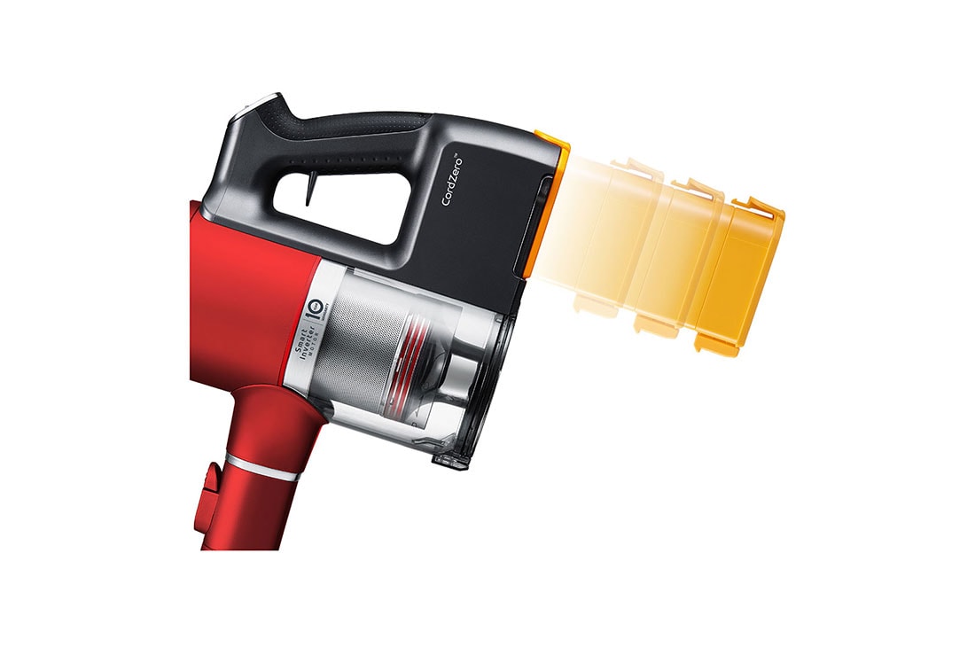 LG CordZero™ A9 Aspiradora de Mano Inalámbrica - Rojo Matte, A905RM, A905RM, thumbnail 8