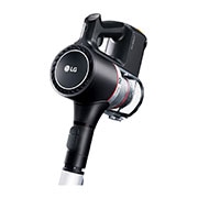 LG Aspiradora sin cables LG CordZero™ A9: negro, vista lateral en primer plano de 90 grados de la manija del cuerpo, A913BM, thumbnail 5