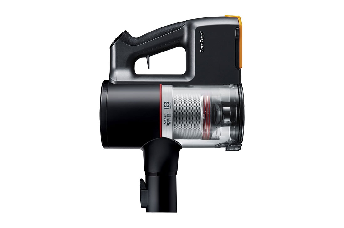 LG Aspiradora sin cables LG CordZero™ A9: negro, vista superior de la manija del cuerpo, A913BM, thumbnail 6