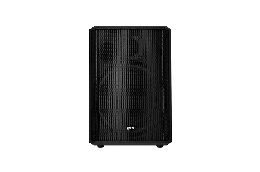 LG 25W RMS de 8'' Woofer, Orificio para Tripode, Manija, 4hr de batería, RM1