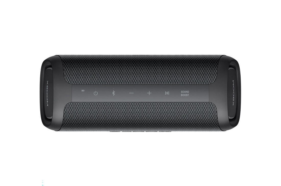 LG Parlante portatil XBOOM Go, IP67 Bluetooth 40W Beat Lighting, Vista superior, XG7QBK, thumbnail 3