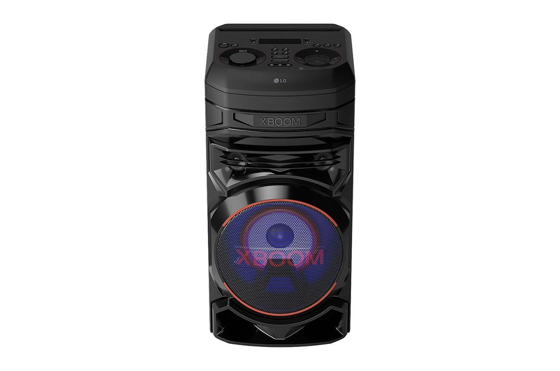 LG Torre de sonido LG XBOOM RNC5 | Karaoke Star | DJ App y DJ Pad | Super Bass Boost | Multi Bluetooth, vista superior -15 grados, RNC5, thumbnail 2