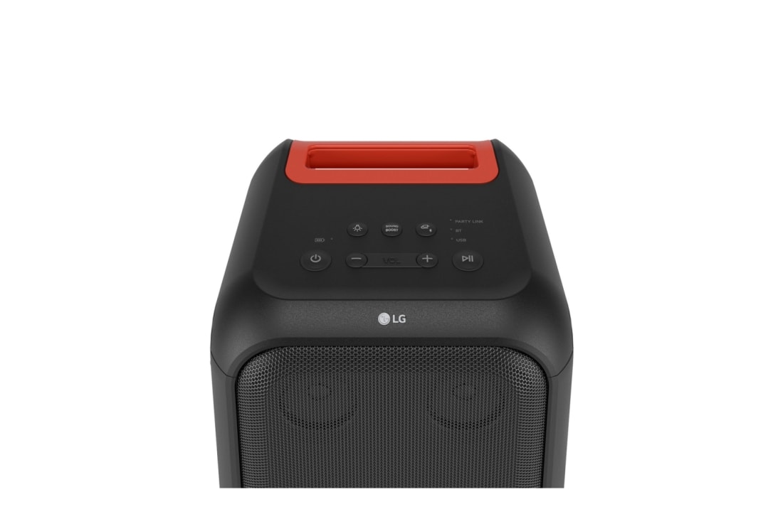 LG XBOOM XL5S Bocina portatil con bateria de hasta 12Hrs, LED RGB, entrada karaoke y guitarra, resistencia a salpicaduras, Power Bank., receptive view, XL5S, thumbnail 9