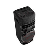LG Torre de sonido LG XBOOM RNC7 | Karaoke Star | Potenciador de bajos | Doble salida de medios | DJ App y DJ Pad | Super Bass Boost | Multi Bluetooth, vista frontal con iluminación azul, RNC7, thumbnail 8