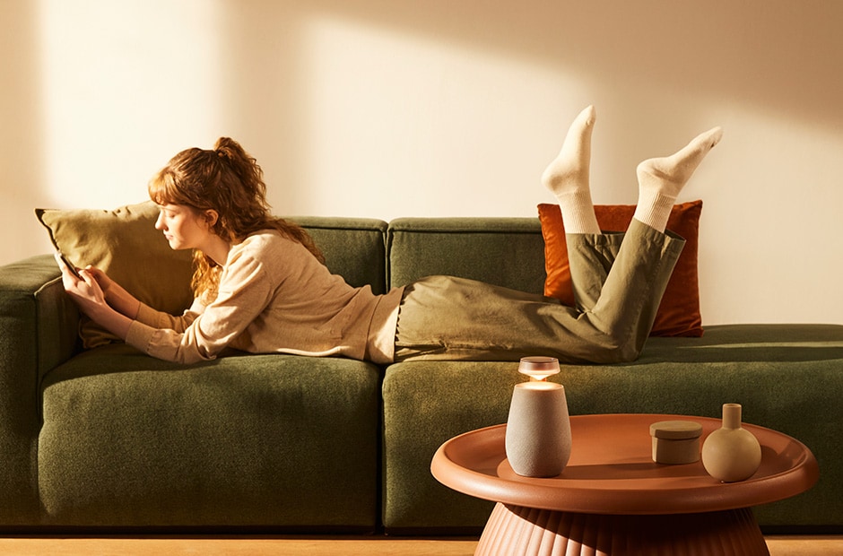 Image of LG XBOOM 360 XO2T in Lifestyle.