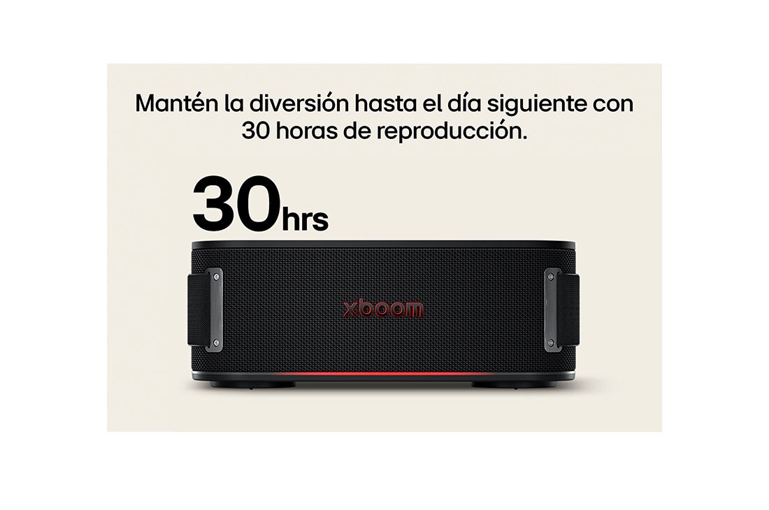 LG xboom Bounce by will.i.am | Bocina Bluetooth portátil | 40W | 30 horas de duración | IP67 | Resistencia militar | Negro, USB cards, BOUNCE, thumbnail 12