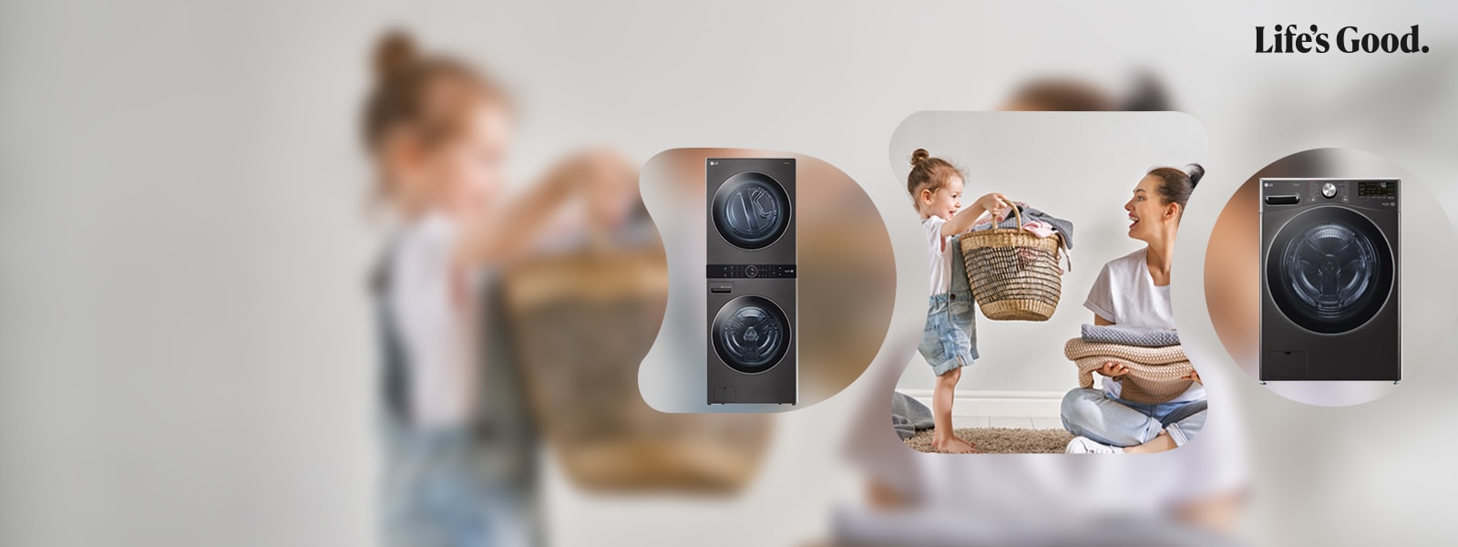 Lavadoras y secadoras LG