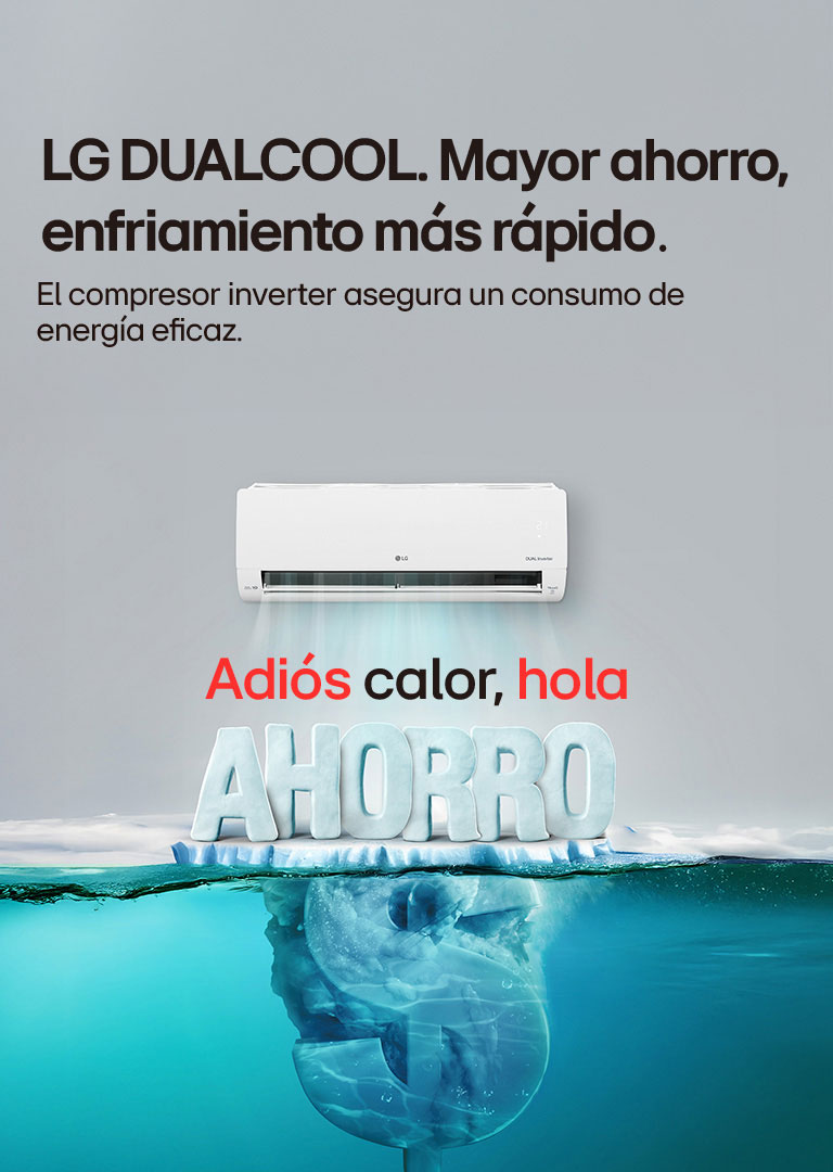 Descubre los Aires Acondicionados LG DualCool