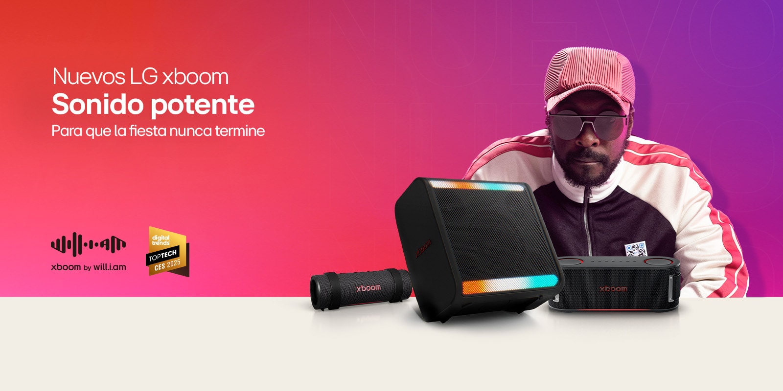 Se coloca un recuadro rojo con el texto “LG Streaming Week”.