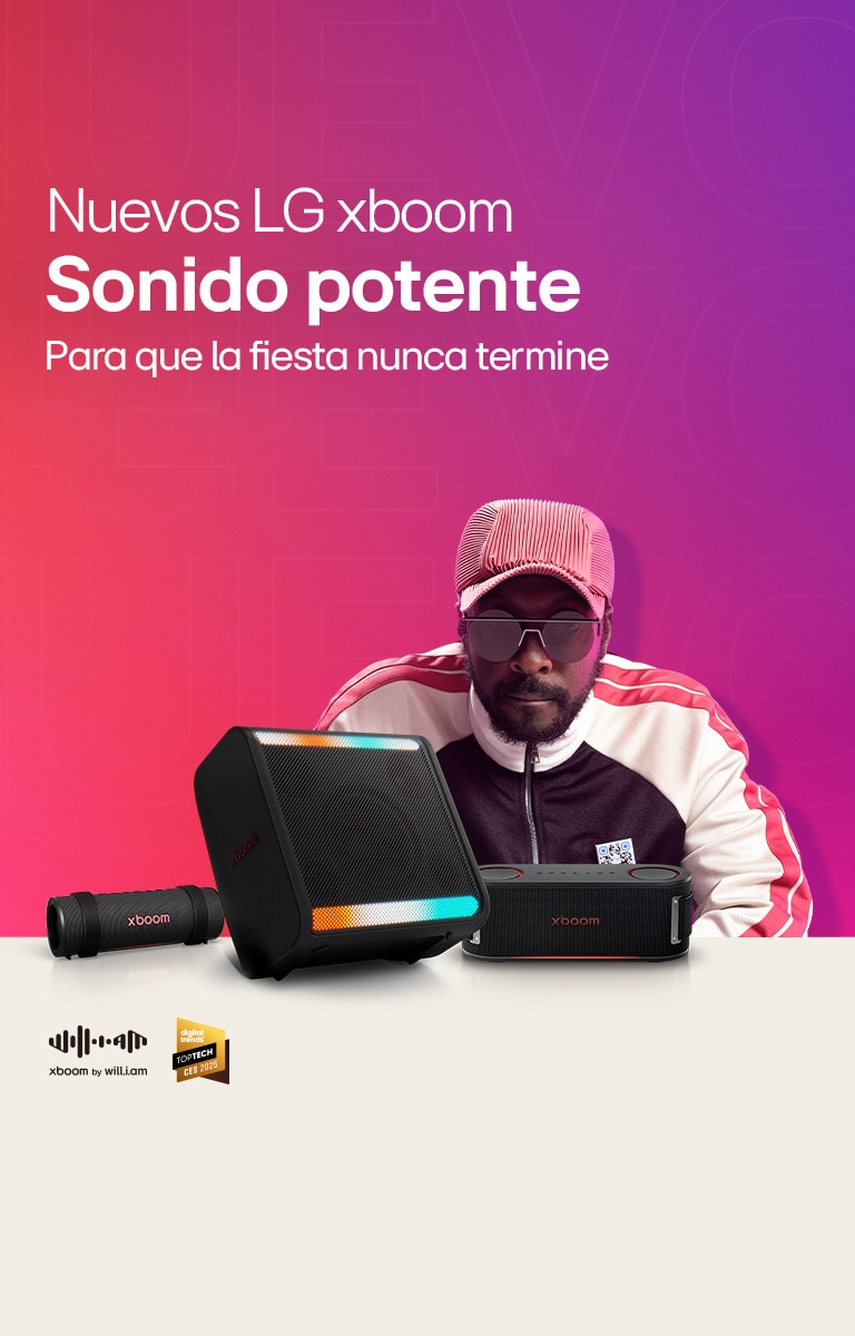 Se coloca un recuadro rojo con el texto “LG Streaming Week”.