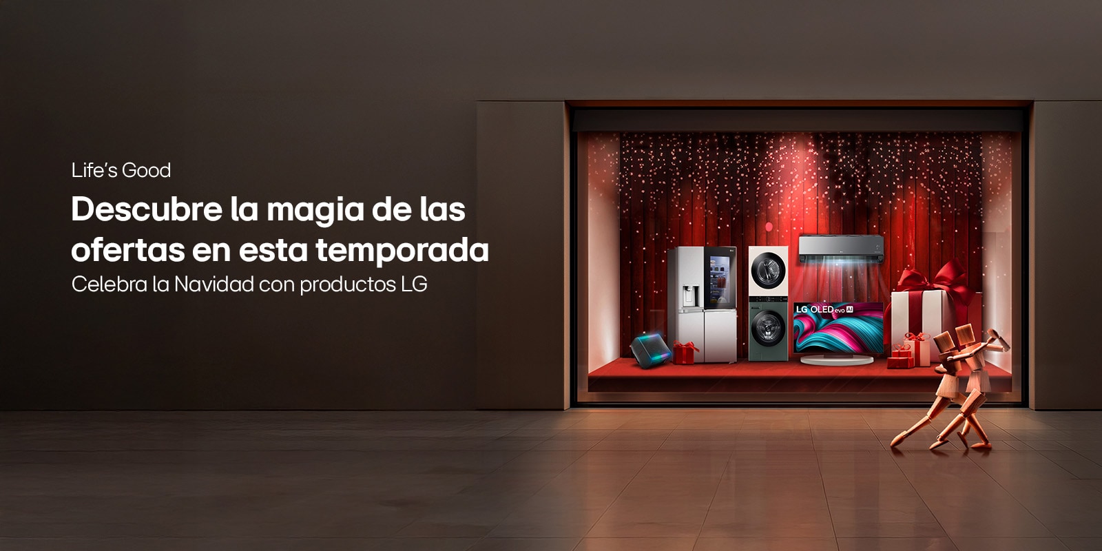 Se coloca un recuadro rojo con el texto “LG Streaming Week”.