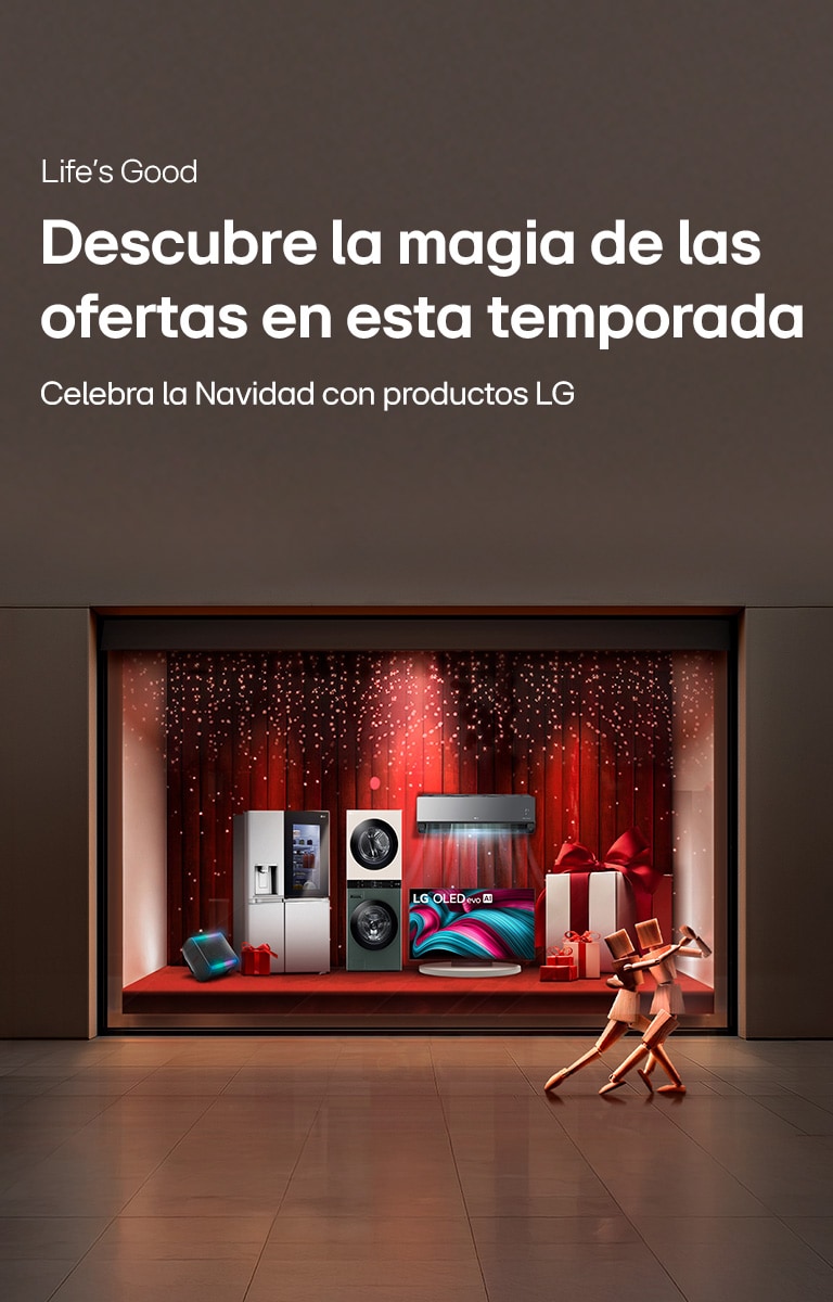 Se coloca un recuadro rojo con el texto “LG Streaming Week”.