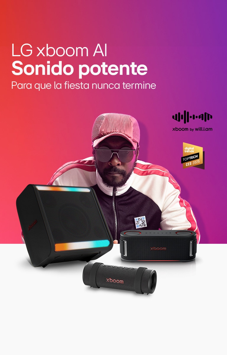 Se coloca un recuadro rojo con el texto “LG Streaming Week”.