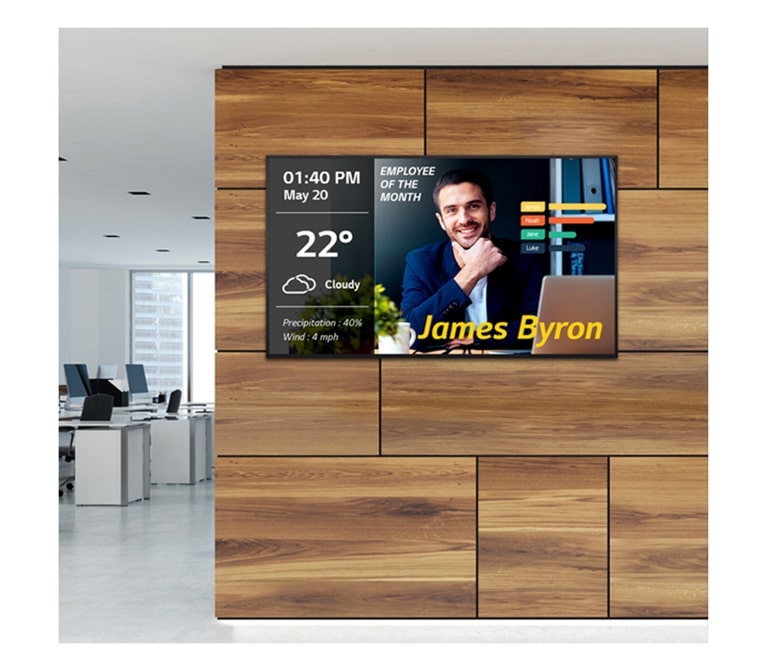 La Señalización UHD proporciona información eficaz2