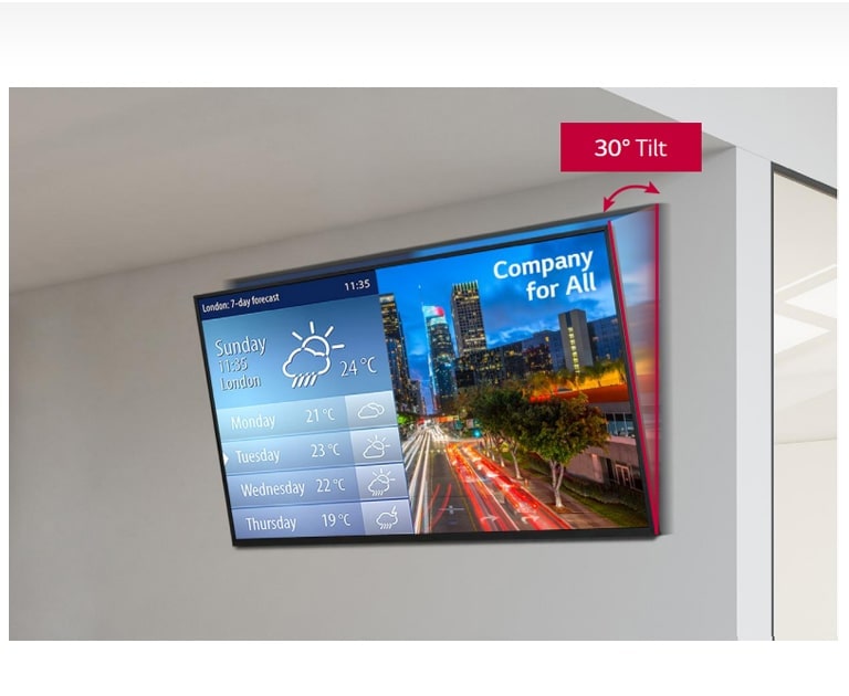 Instalación con inclinación de 30°2