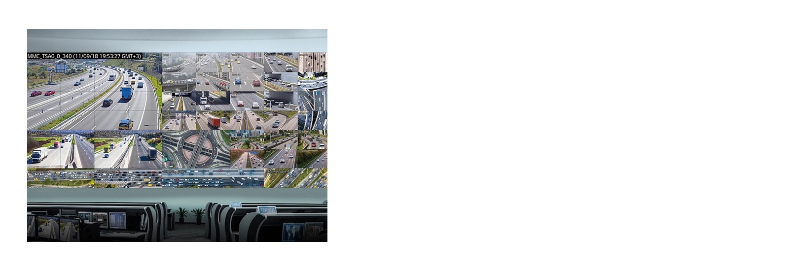 PARED DE VIDEO CON BISEL UNIFORME DE 0,44 mm1