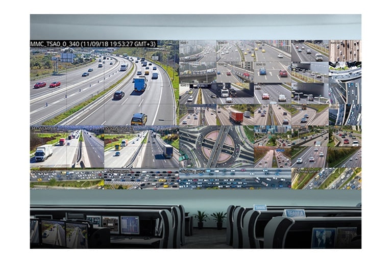 PARED DE VIDEO CON BISEL UNIFORME DE 0,44 mm2