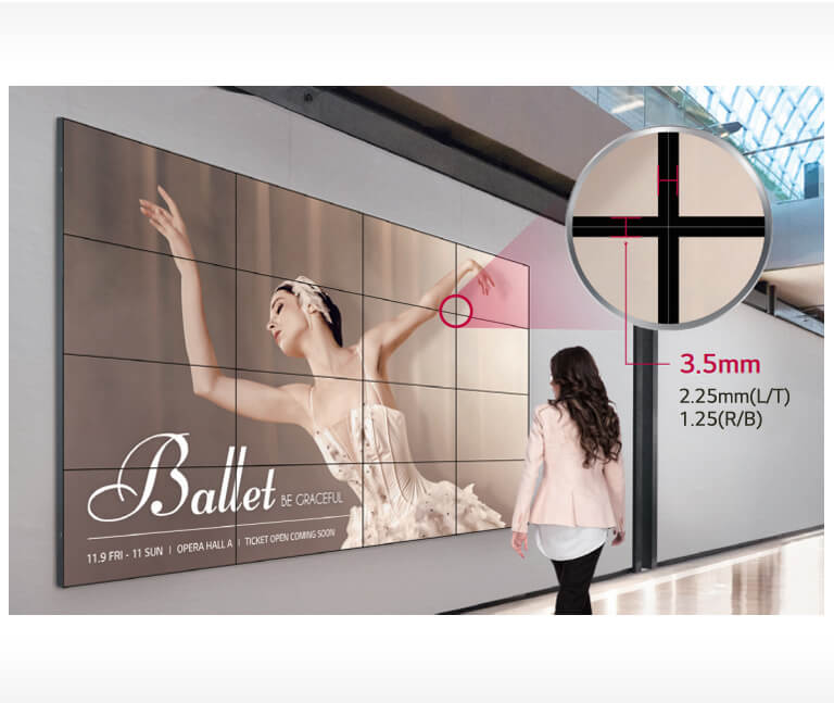 Pantalla grandes pulgadas con bisel ultraestrecho2