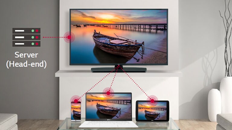 Con la función SoftAP del televisor, puede conectar otros dispositivos, como teléfonos móviles, computadoras portátiles y tabletas.