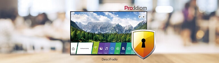 Pro:Idiom para proteger la televisión de alta definición y otros contenidos digitales de alto valor.