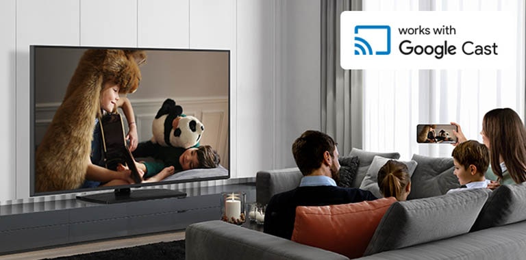 Los huéspedes del hotel utilizan Google Cast para conectar su smartphone al televisor de la habitación y acceder a contenidos.