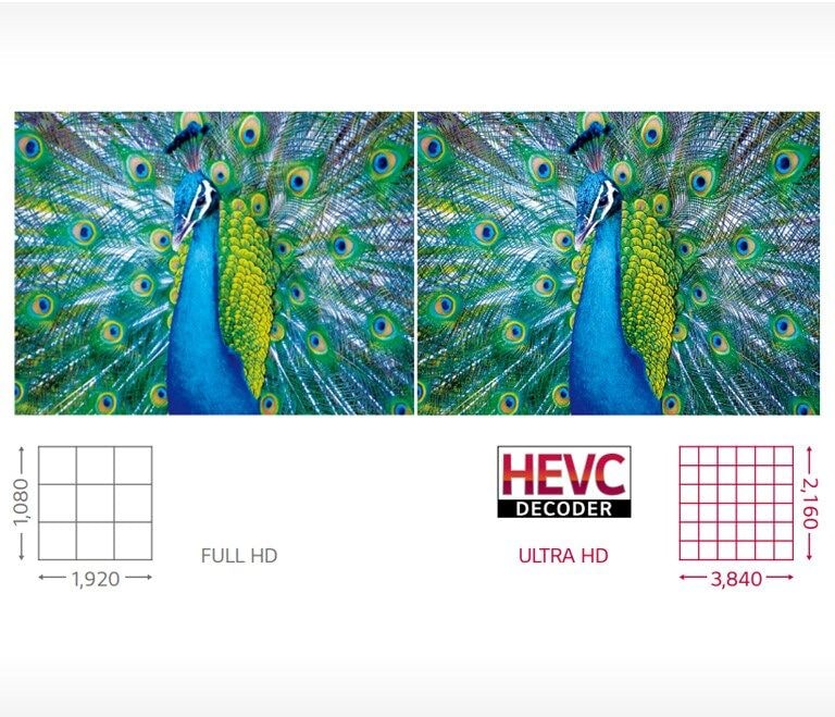 Varios tamaños con Ultra HD2