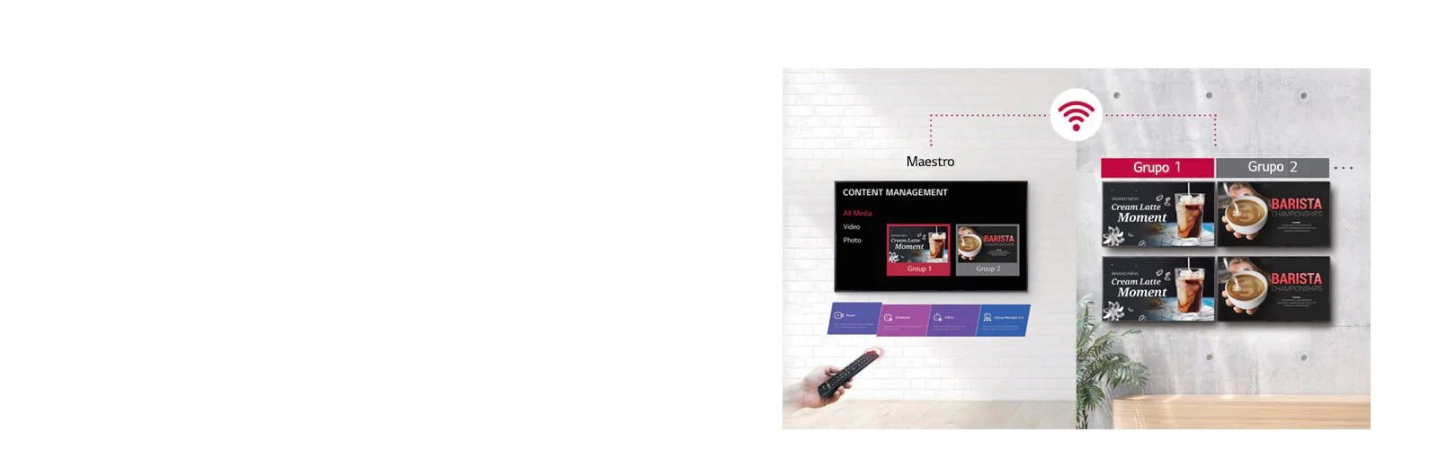 Gestión sencilla de contenido