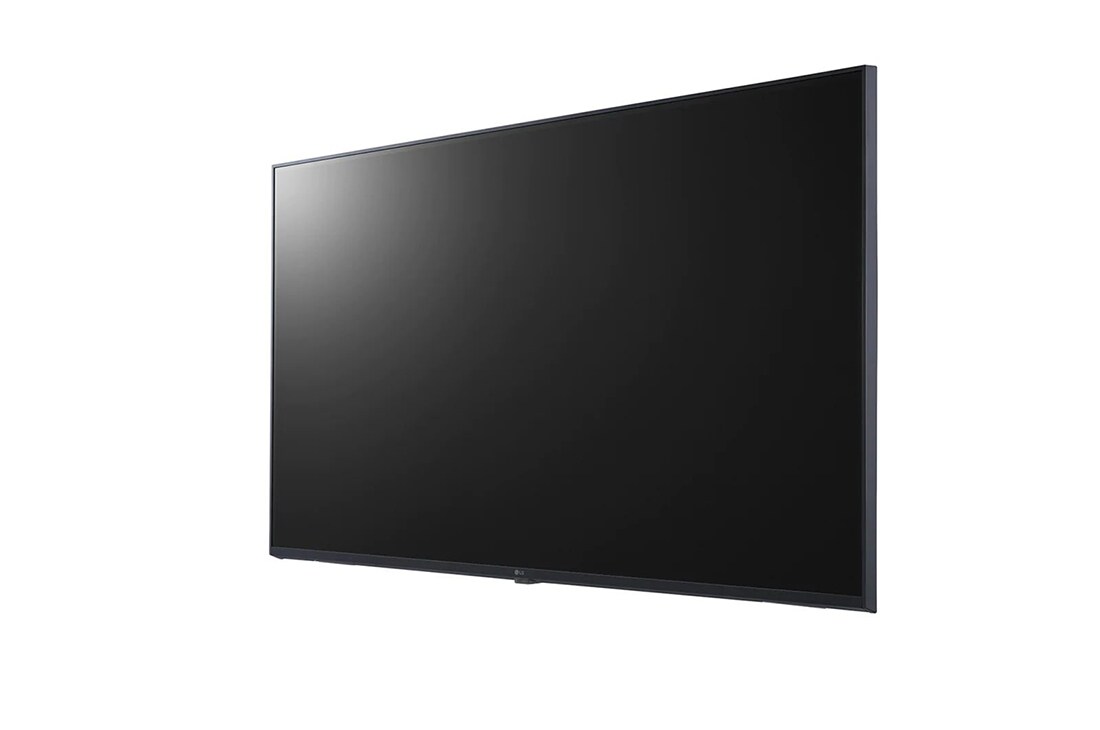 LG UHD Signage webOS, -45 degree side view, 43UL3J-E, thumbnail 4