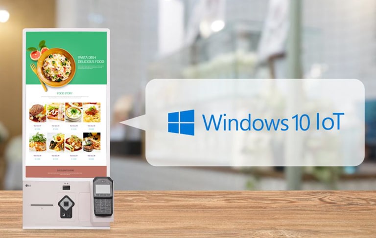 27KC3PK-CW aplica Windows® 10 IoT Enterprise.