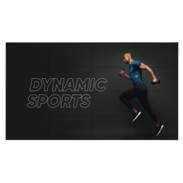 Videowall de 55'', 500 nits, FHD, bisel delgado2