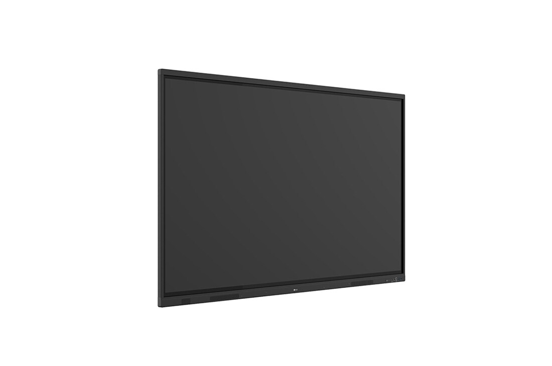 LG  LG CreateBoard Standard 75'' para señalización digital de 400nits  , Vista lateral de +45 grados, 75TR3DQ-B, thumbnail 5