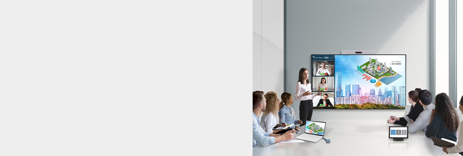 LG LED Display Home Office