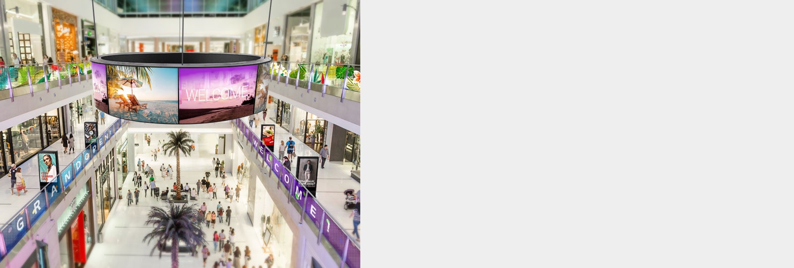 LG LED Display Lounge