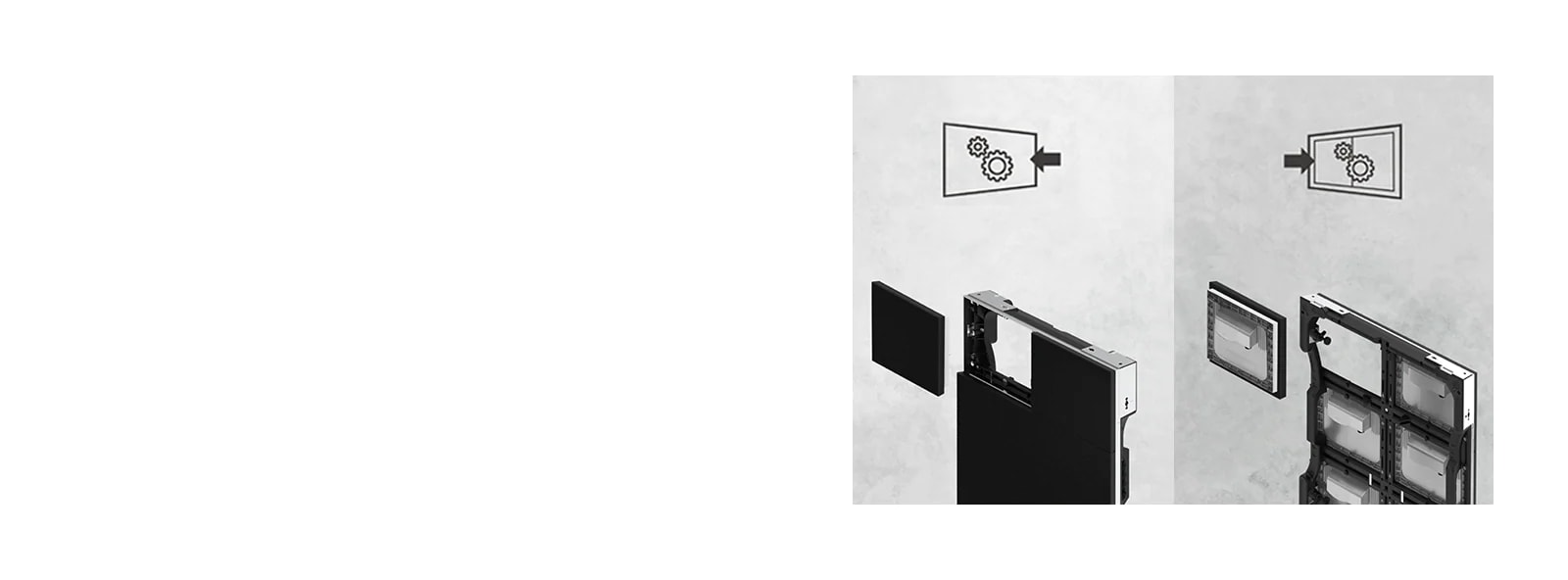 Capacidad de mantenimiento frontal o trasero