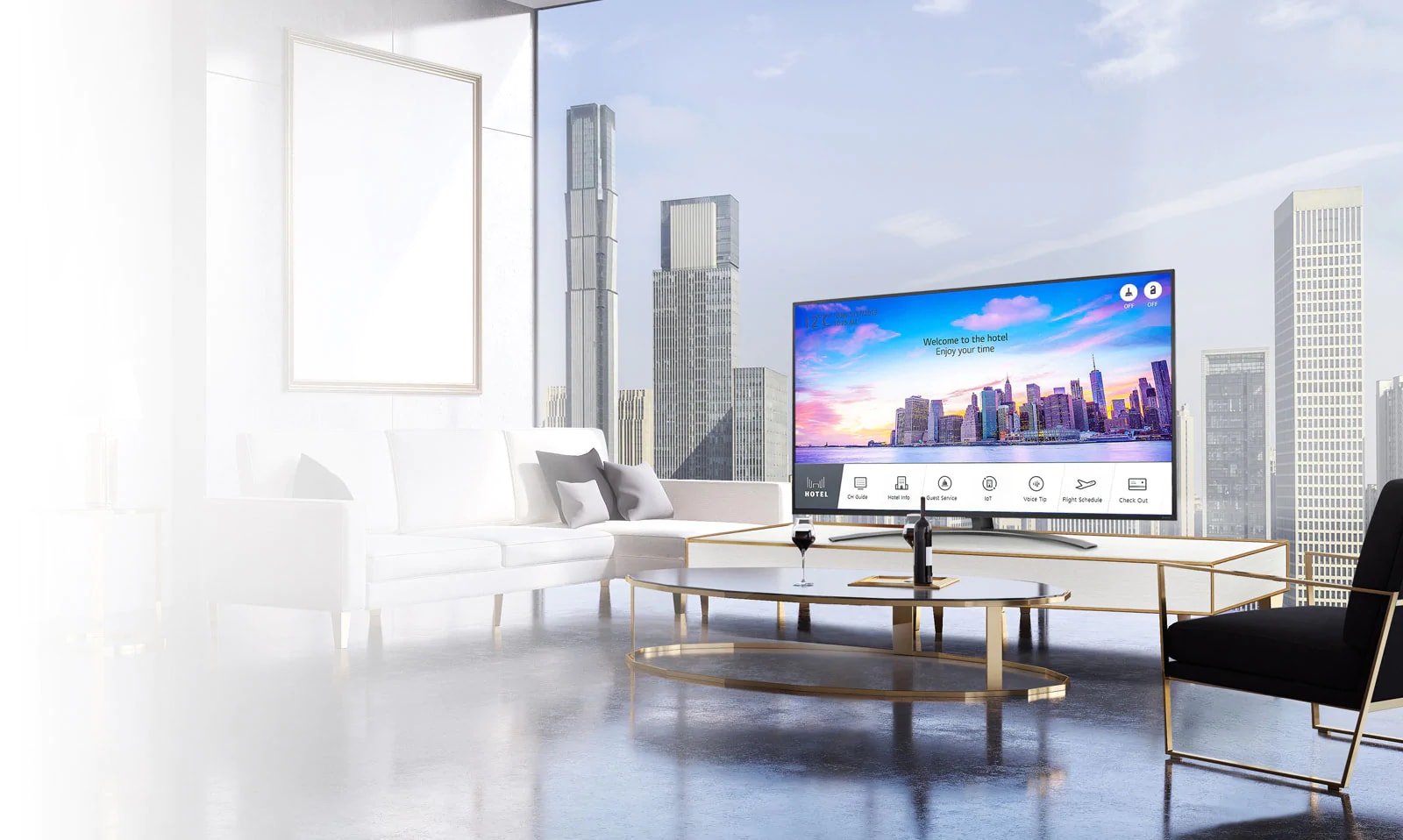 TV Inteligente Premium para Hotel Pro:CentricSmart1