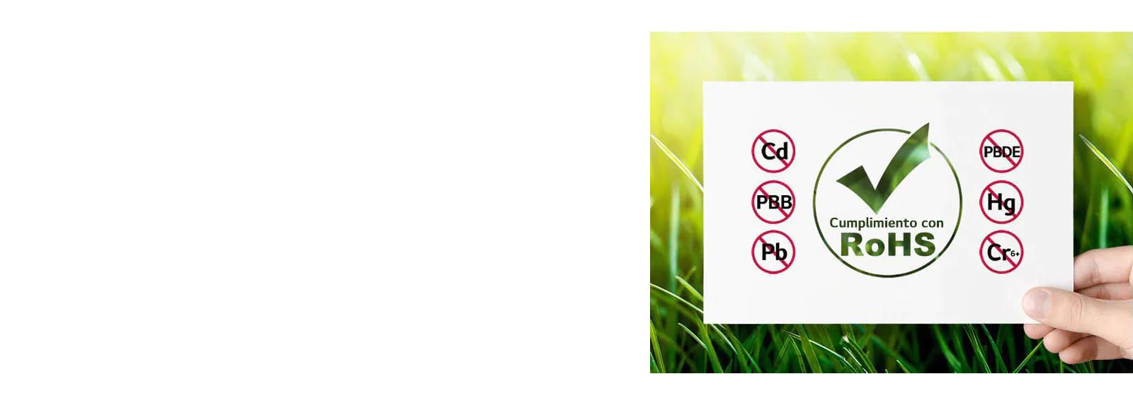 Producto Seguro con Certificación RoHS